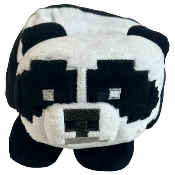 Mattel Mojang Minecraft Panda Plush 13 Inch Pillow stuffed Animal Toy Pixelated - Picture 2 of 9